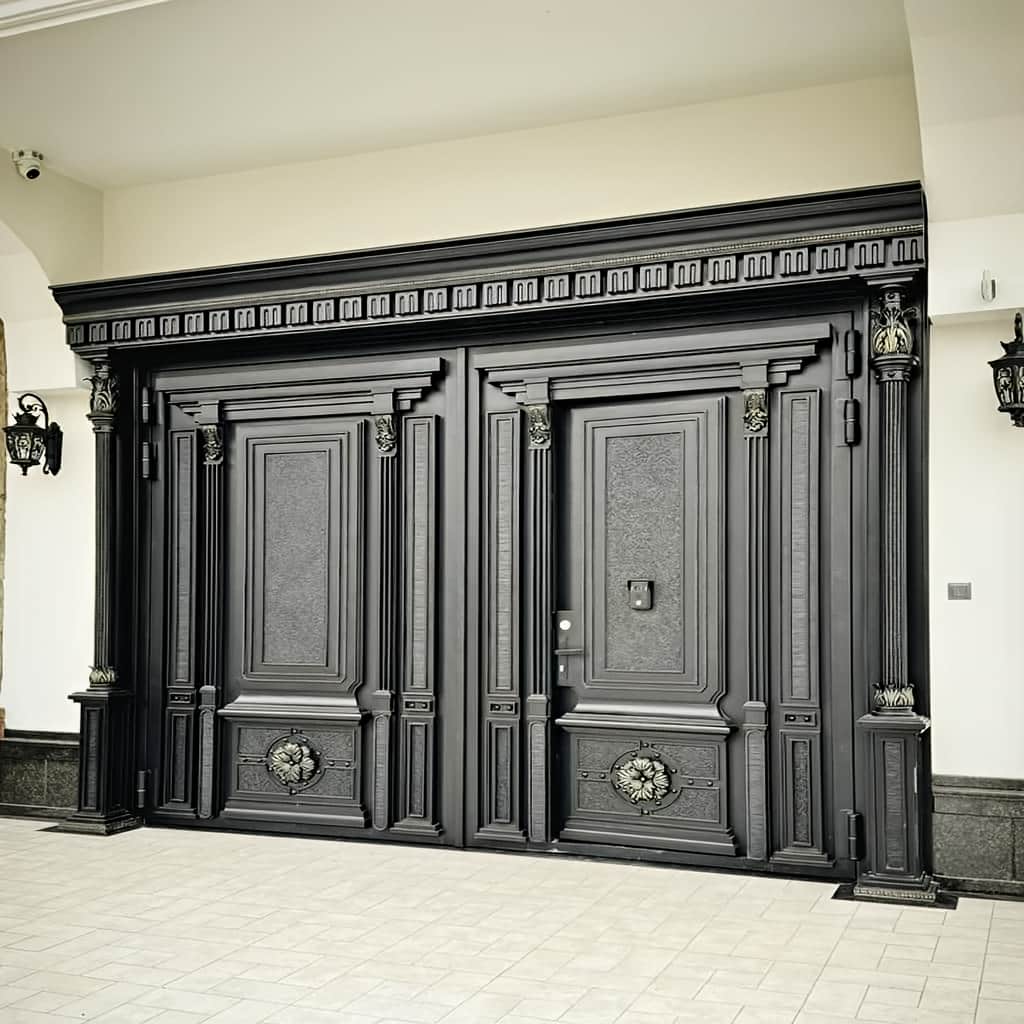 خرید درب حیاط فرفورژه در عظیمیه کرج