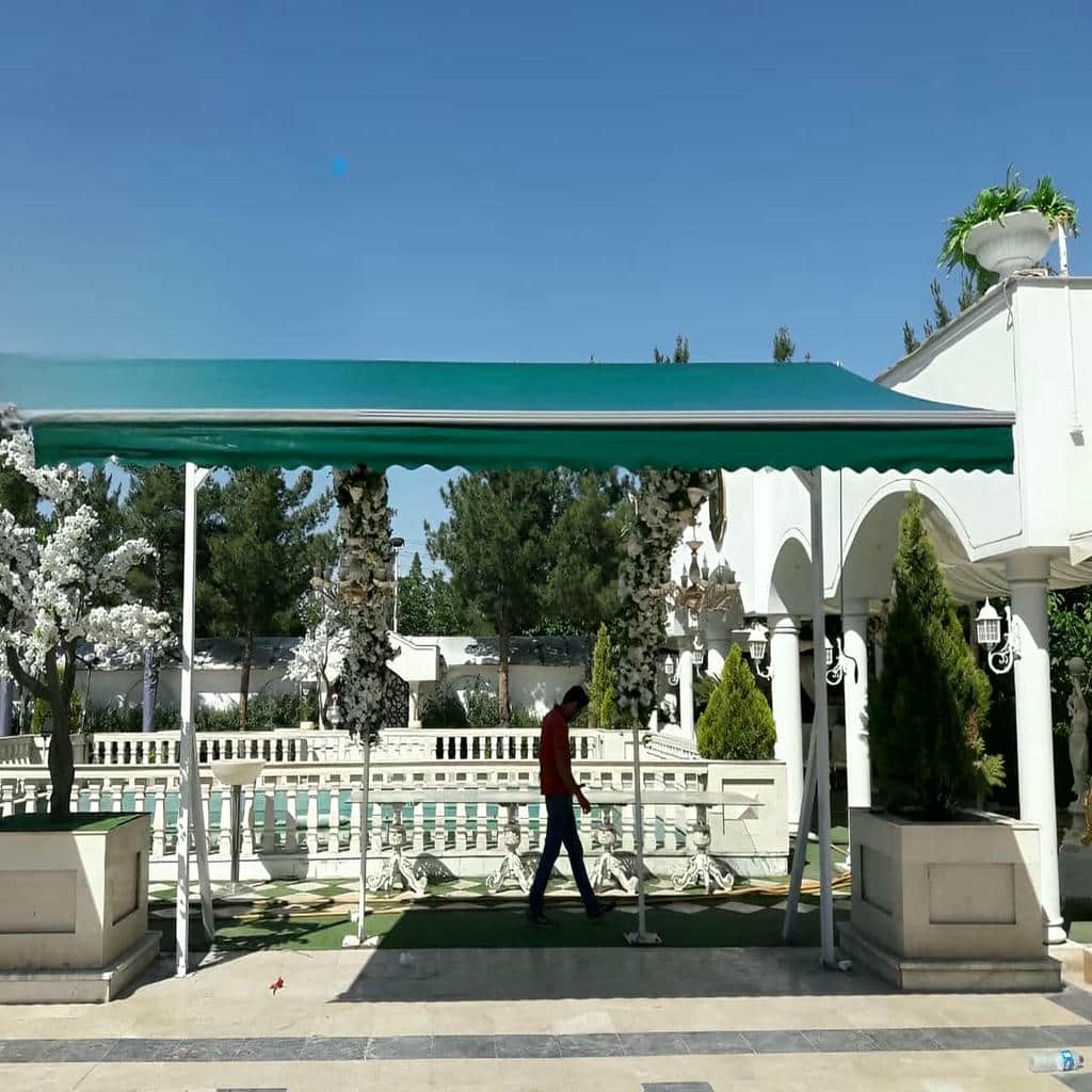 کارخانه سایبان برقی ضدآب در ایرانشهر