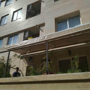 سایبان برقی در همدان