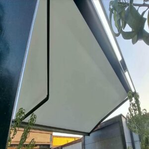 سایبان برقی در بندر لنگه