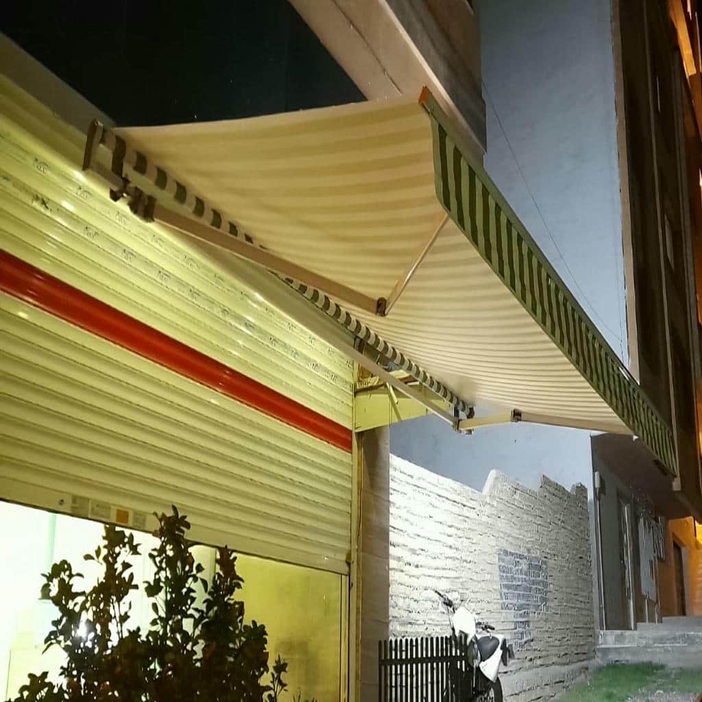 خرید سایبان برقی پارچه ضد UV در بندر لنگه