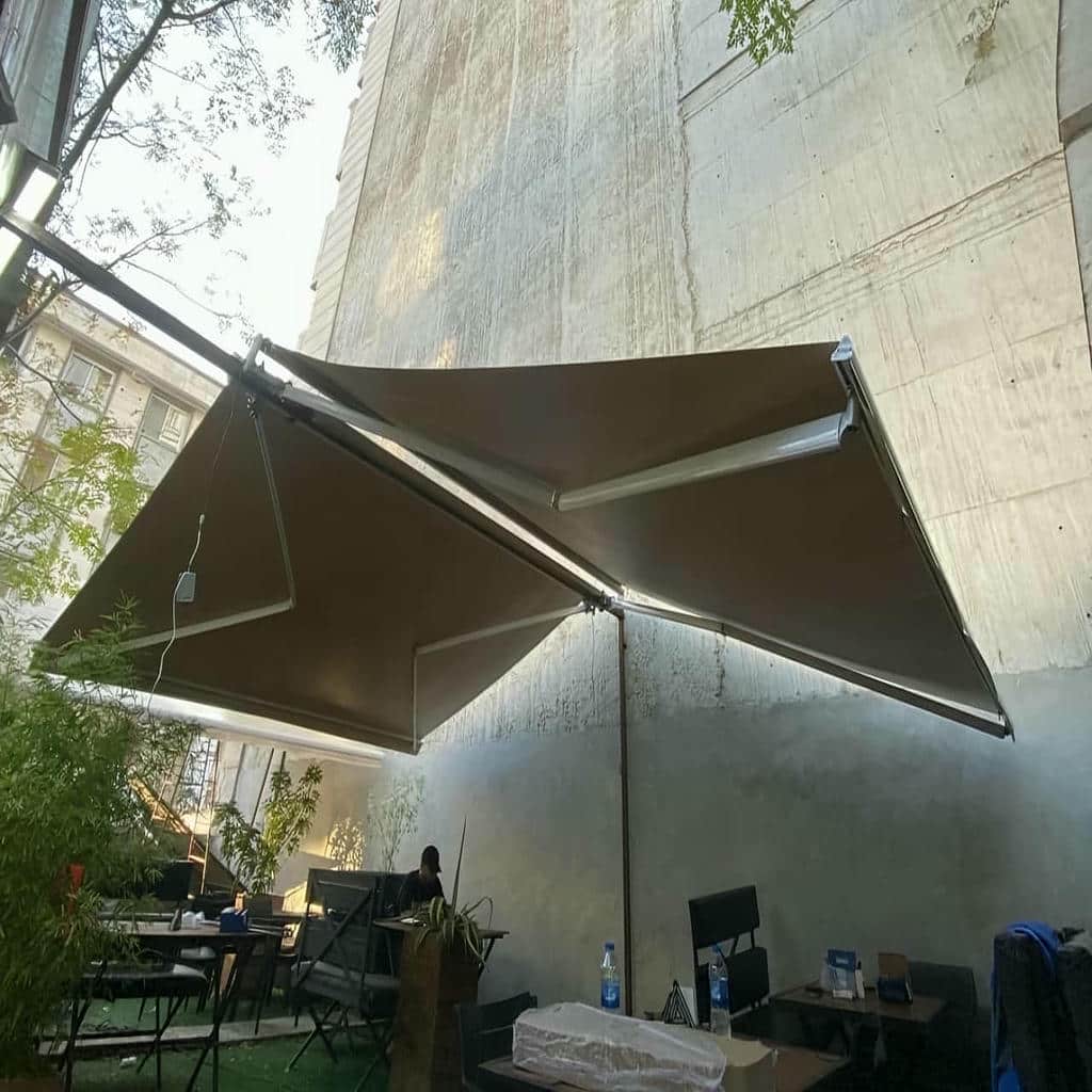 فروش سایبان برقی اتوماتیک در کرمان