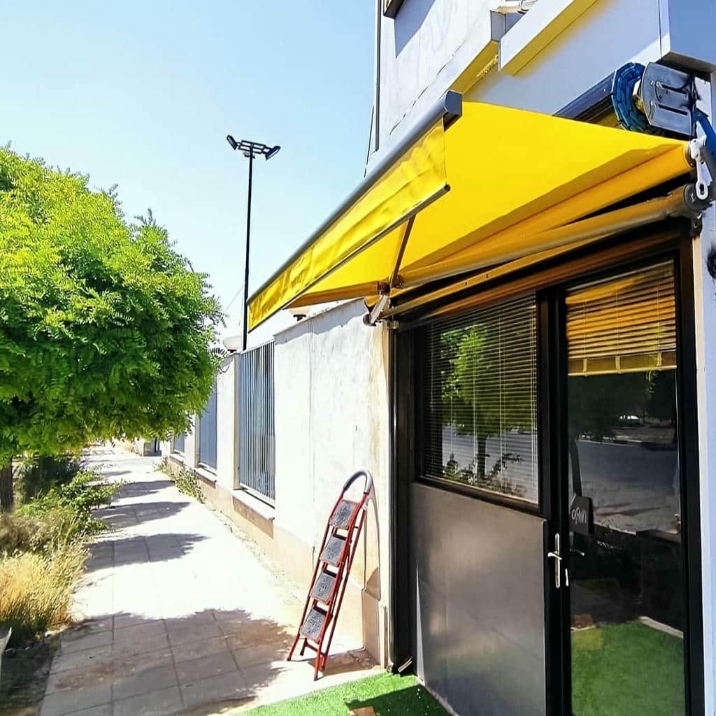 فروش سایبان برقی مغازه در چابهار