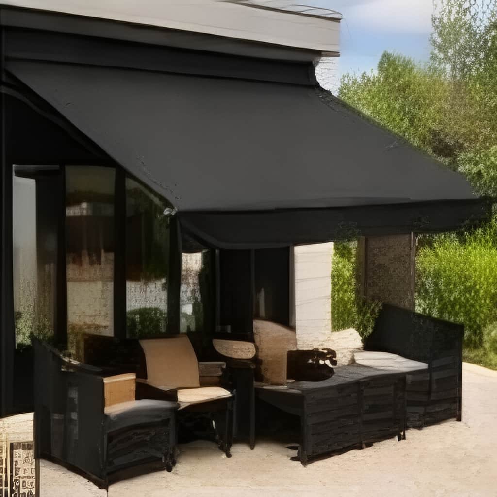کارخانه سایبان برقی ضدآب در بندر لنگه
