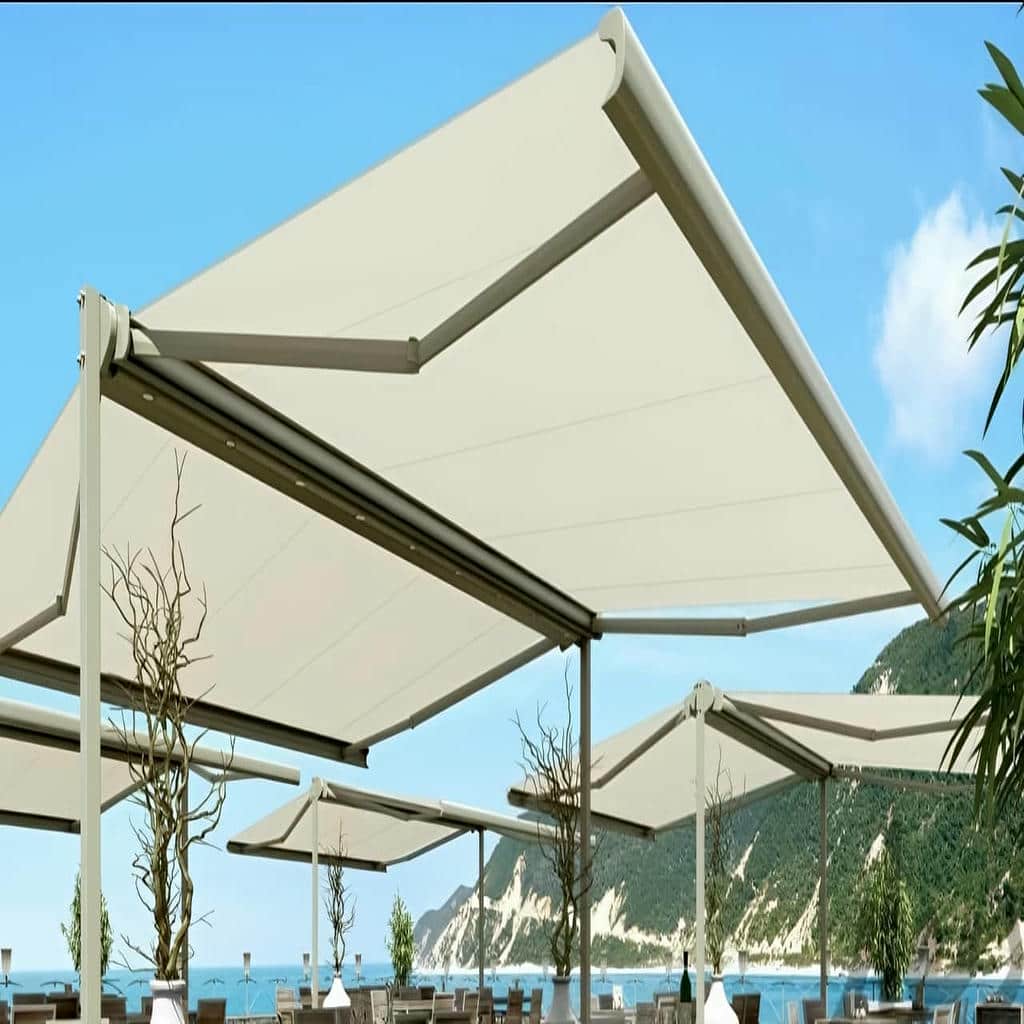 خرید سایبان برقی بازویی در قزوین