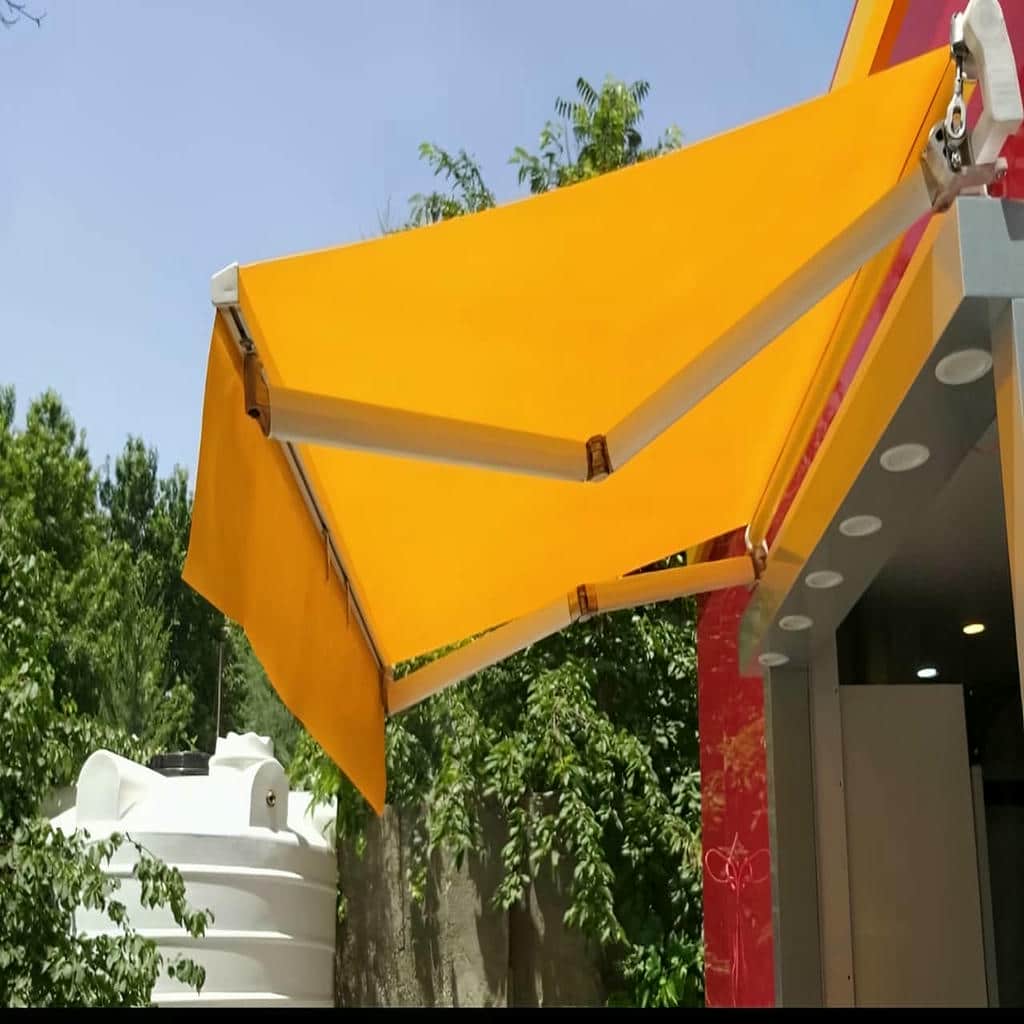 نصب سایبان برقی تنظیم شده در گرگان