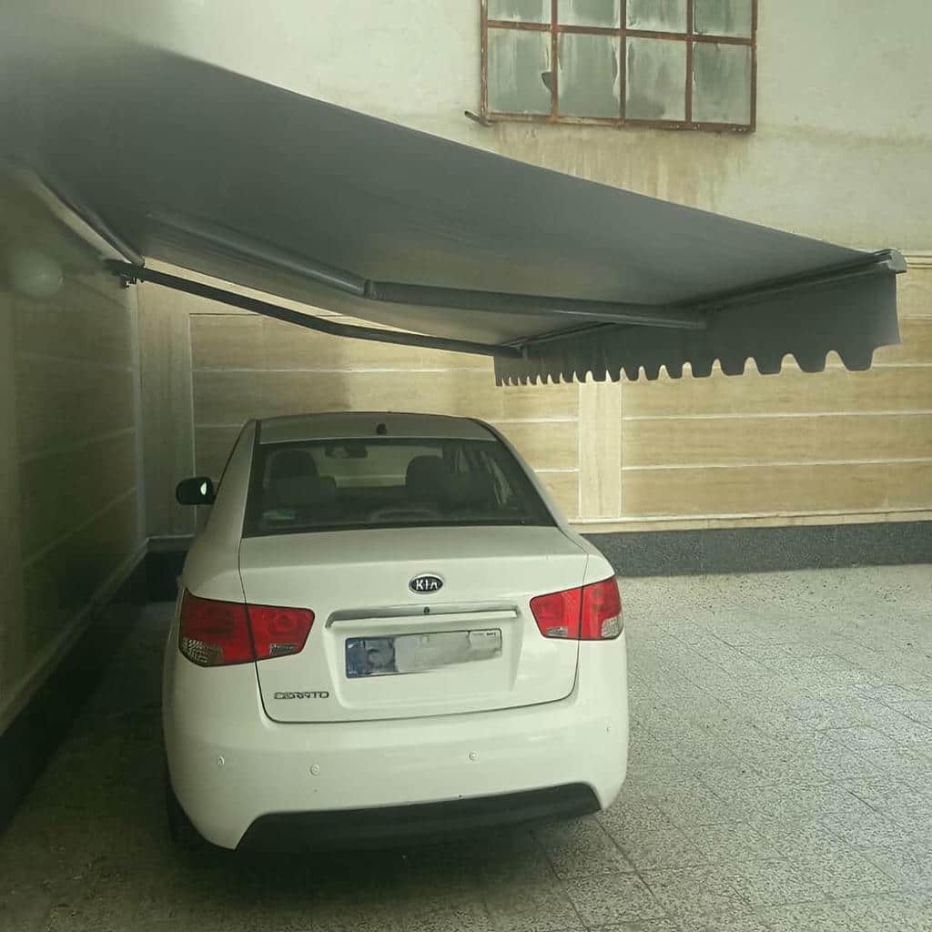 نصب سایبان برقی پارچه مقاوم در رفسنجان