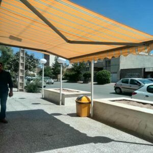 سایبان برقی در تبریز