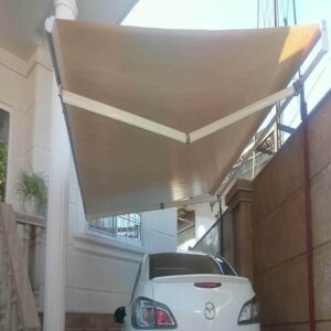 سایبان برقی در یزد