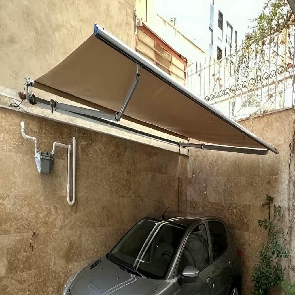 خرید سایبان برقی بازویی در کیش