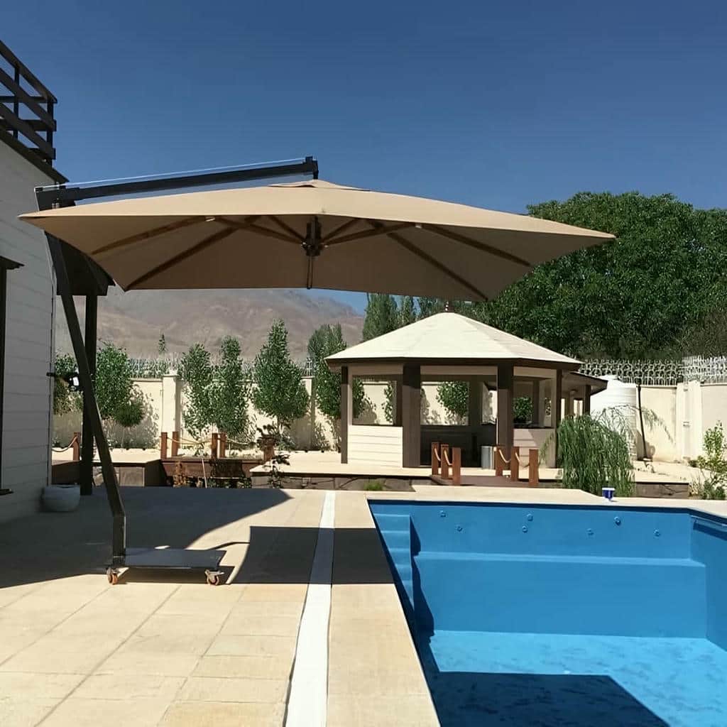 قیمت سایبان برقی موتور دار در بندر لنگه