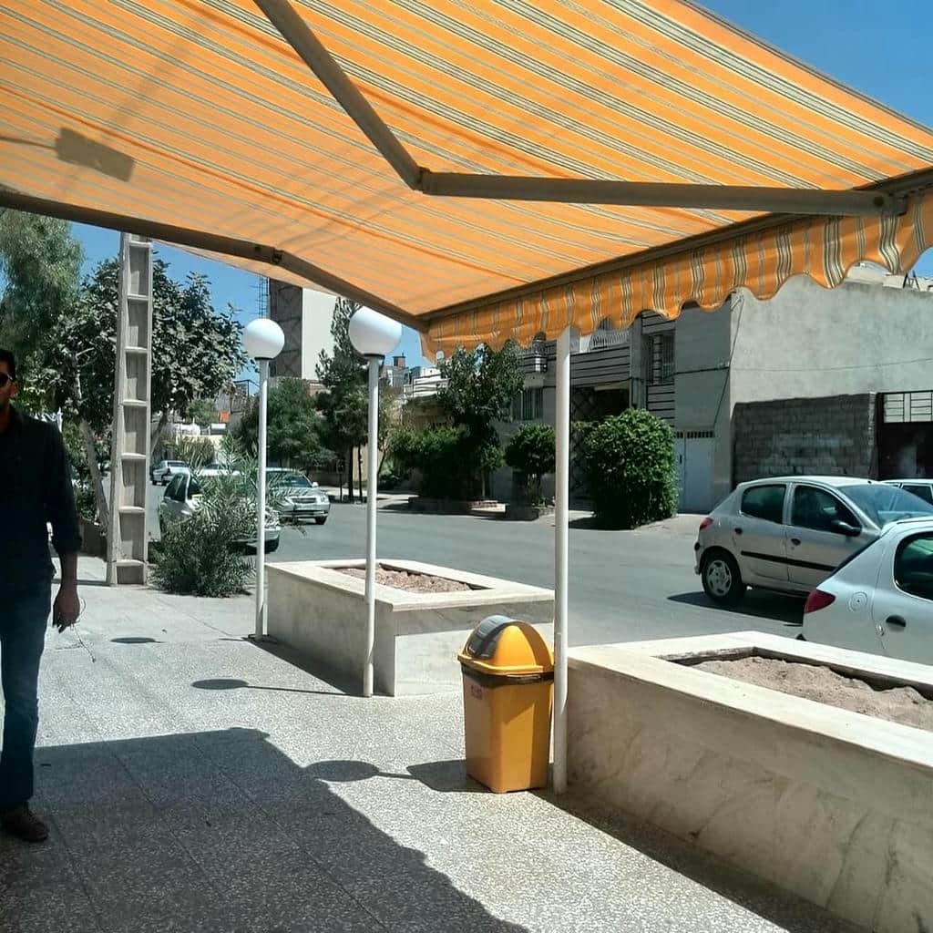 کارخانه سایبان برقی ضدآب در اردبیل