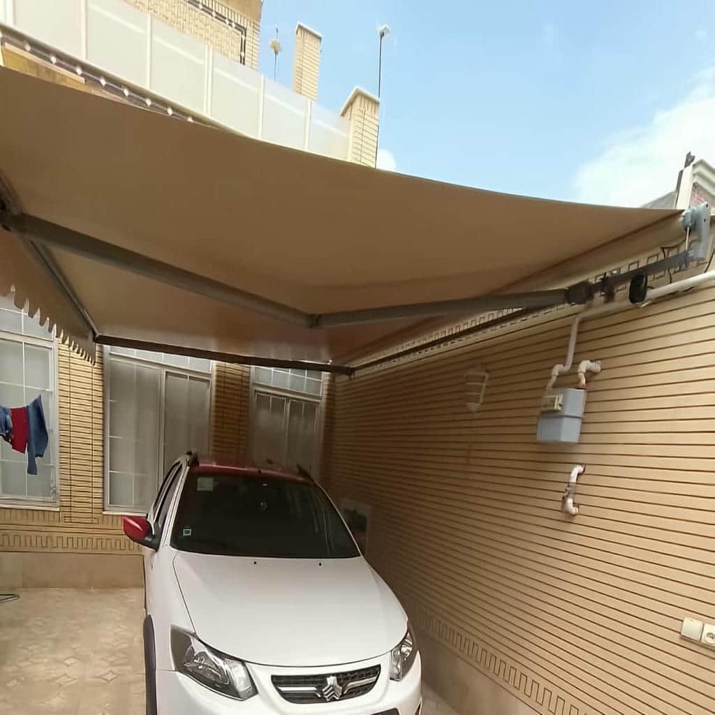 قیمت سایبان برقی یراق هماهنگ نما در چابهار