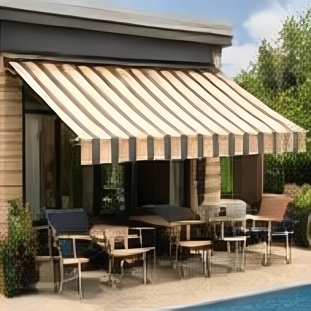 خرید سایبان برقی پارچه ضد UV در ارومیه