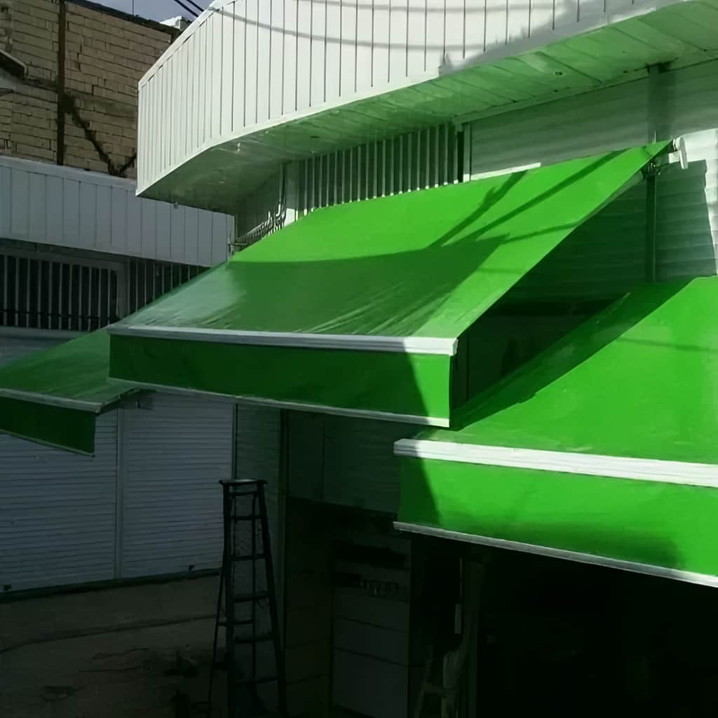 کارخانه سایبان برقی ضدآب در بندر انزلی