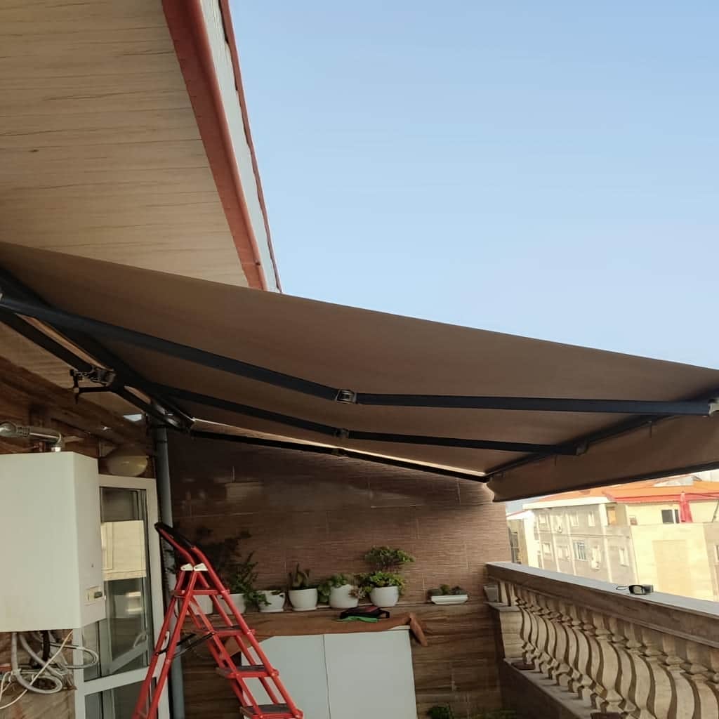 کارخانه سایبان برقی یراق هماهنگ در اشتهارد