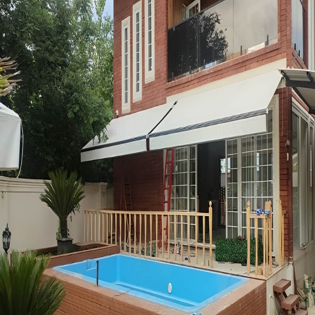 کارخانه سایبان برقی ضدآب در خرم آباد