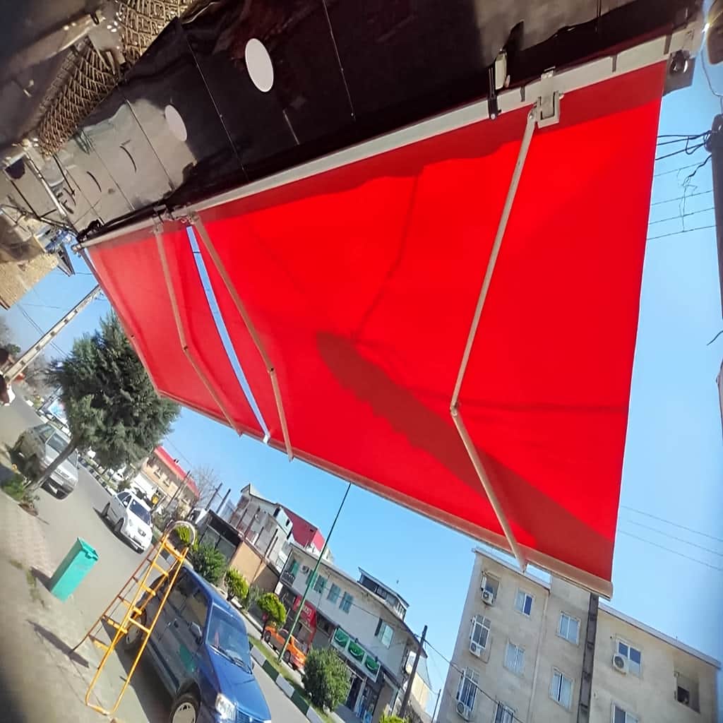 فروش سایبان برقی مغازه در آبسرد