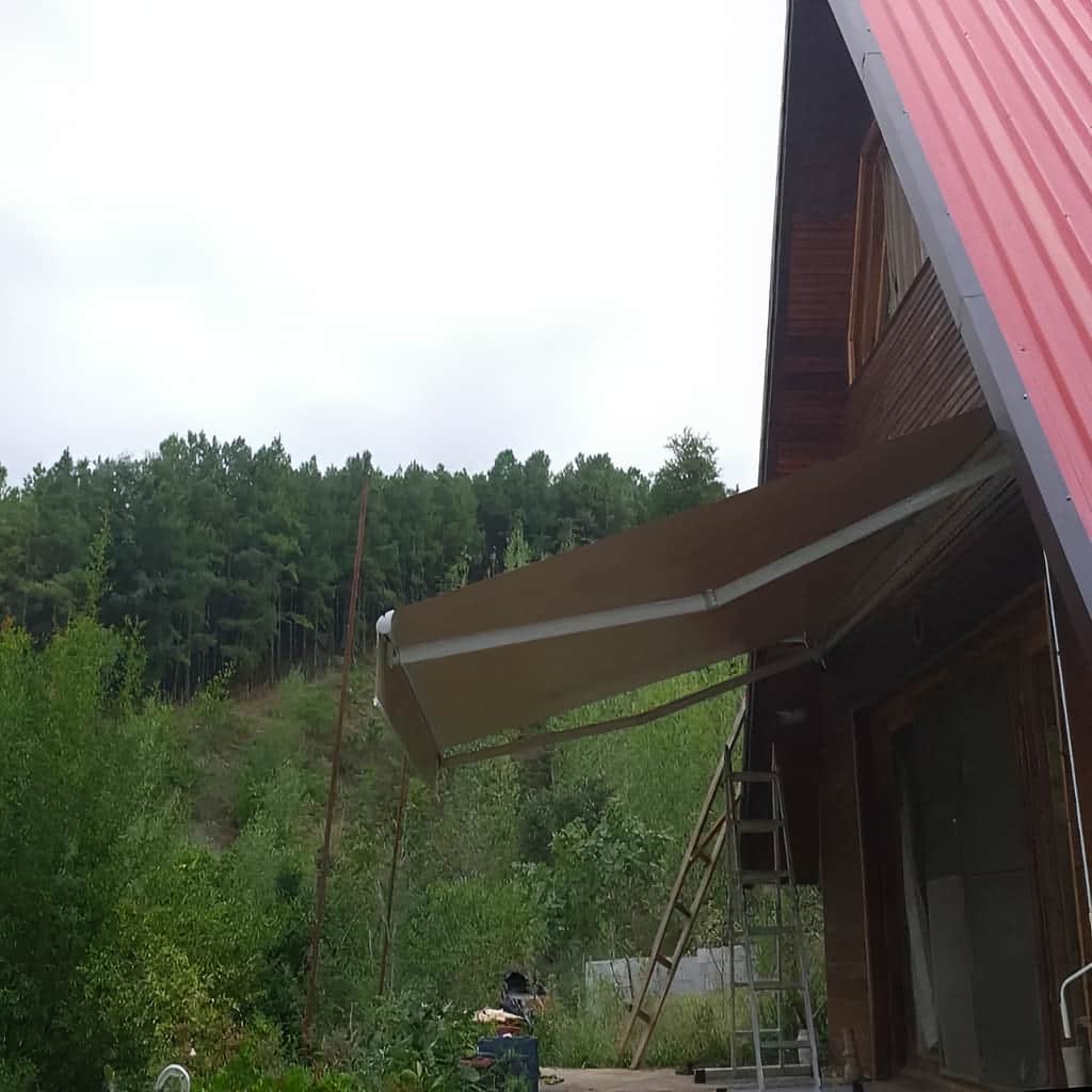 فروش سایبان برقی مغازه در مریوان