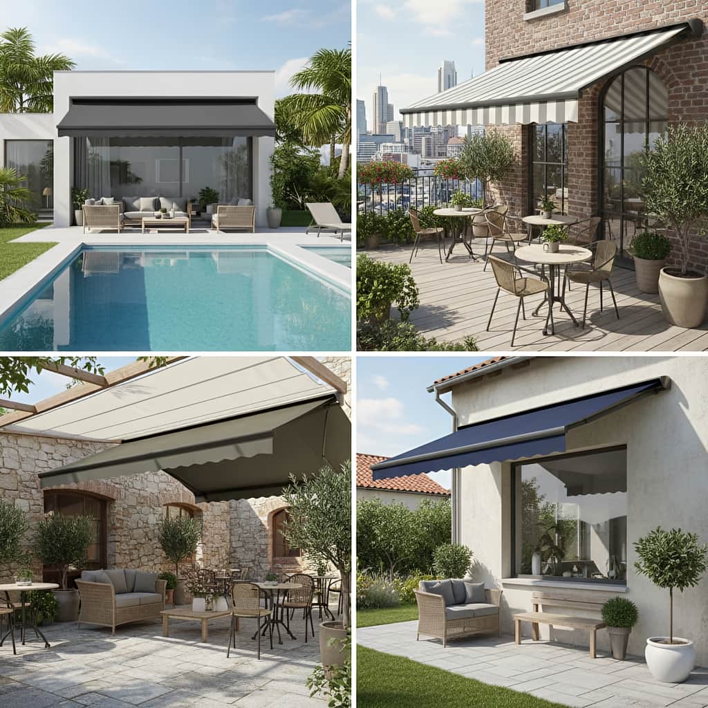 خرید سایبان برقی بازویی در خرم آباد