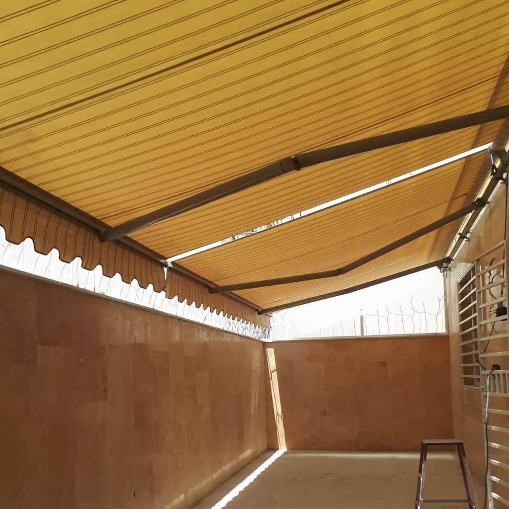 نصب سایبان برقی هماهنگ در بندر دیلم