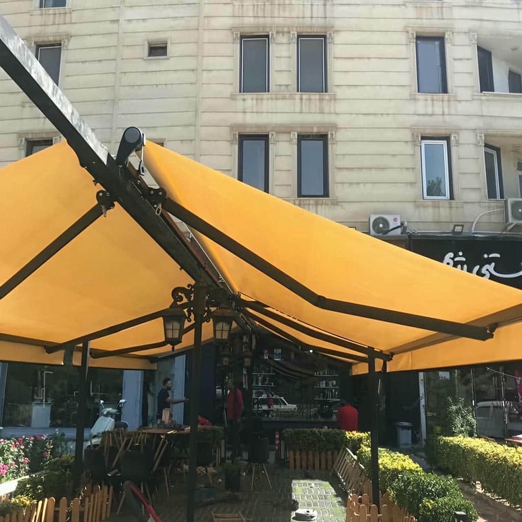 کارخانه سایبان برقی ضدآب در نوشهر