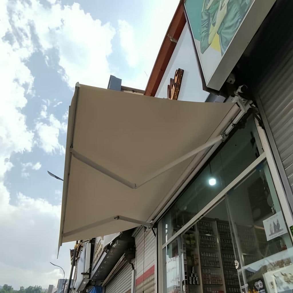 فروش سایبان برقی مغازه در سبزوار