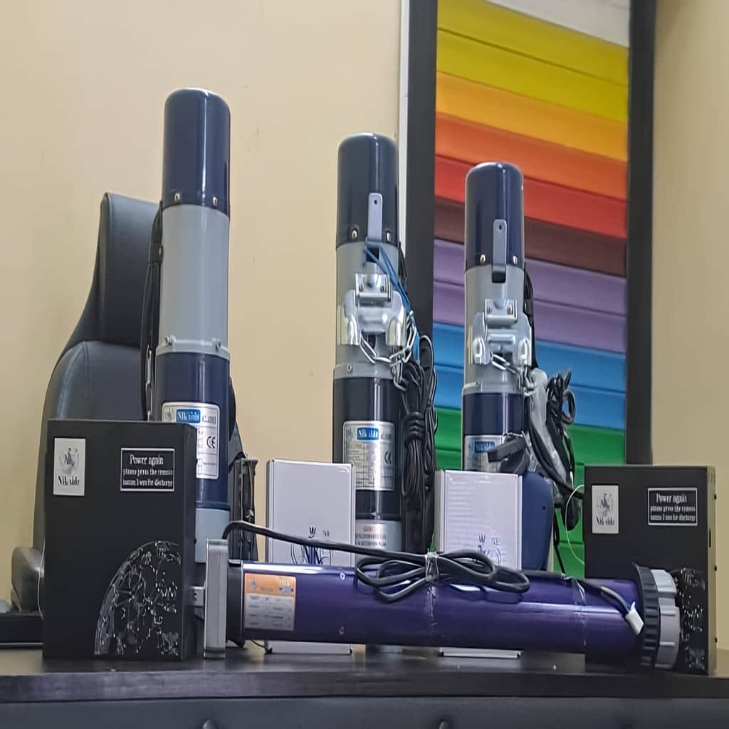 نصب کرکره برقی پارکینگ در استان گیلان