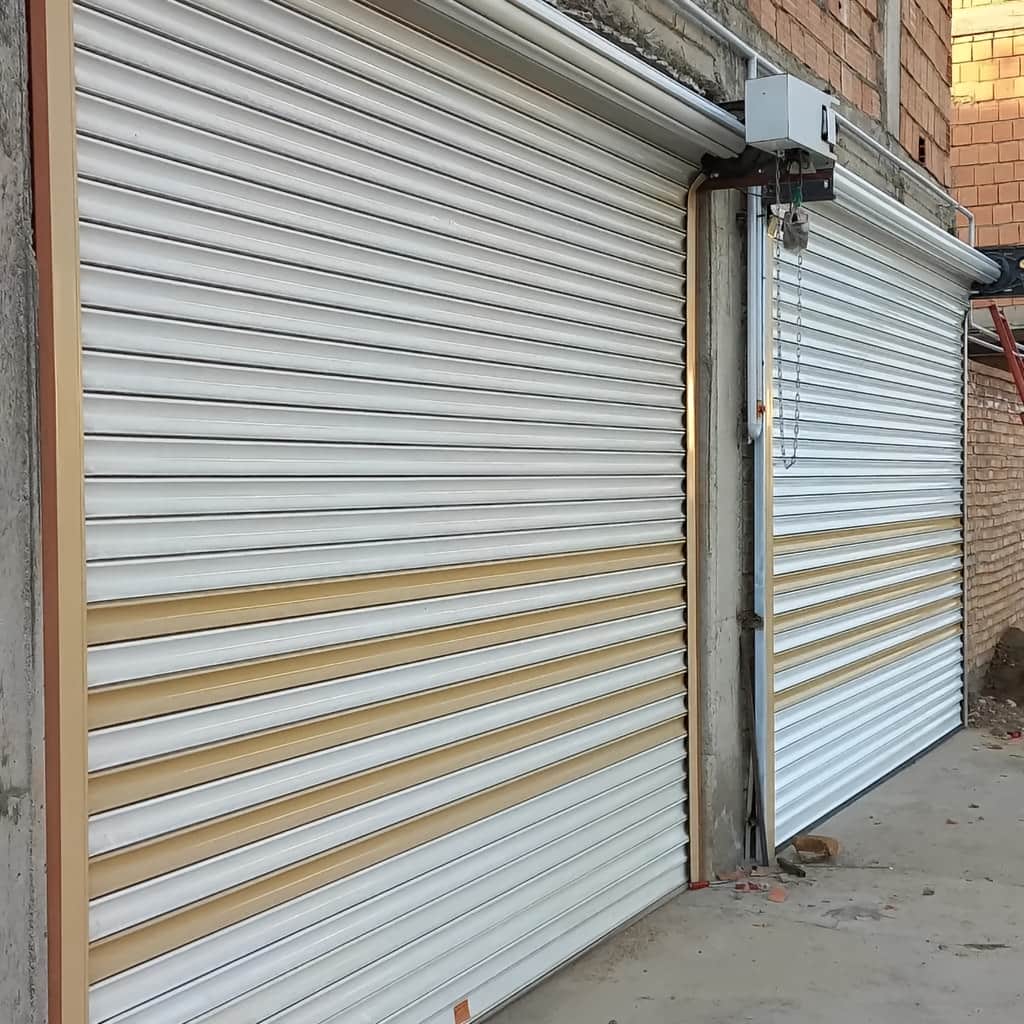 نصب کرکره برقی تیغه آلومینیومی در یاسوج