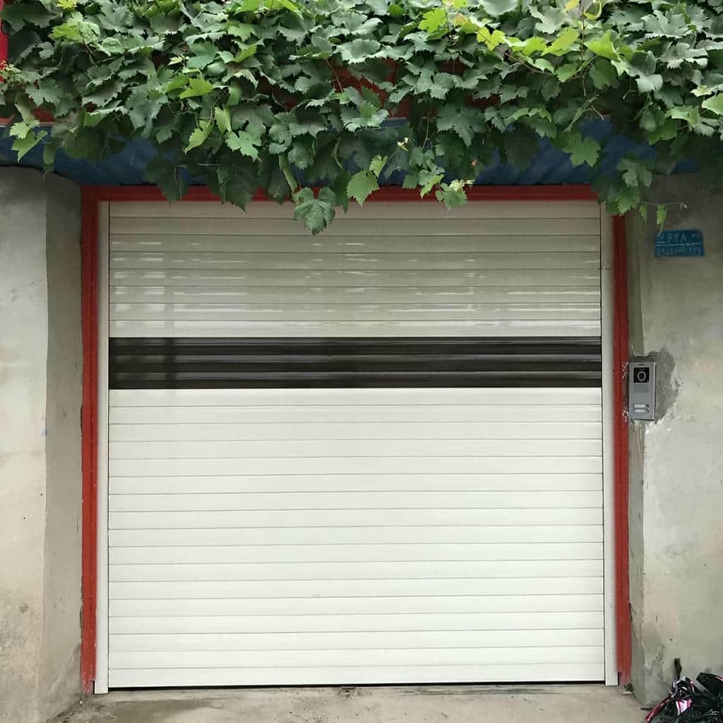 نصب کرکره برقی تیغه آلومینیومی در آبسرد