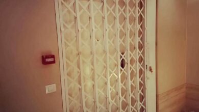 درب آکاردئونی در طالقان