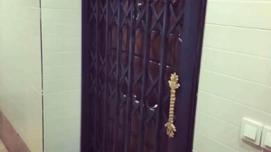 درب آکاردئونی در نسیم شهر