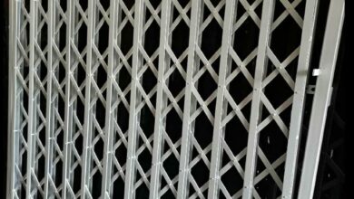 درب آکاردئونی در استان گیلان