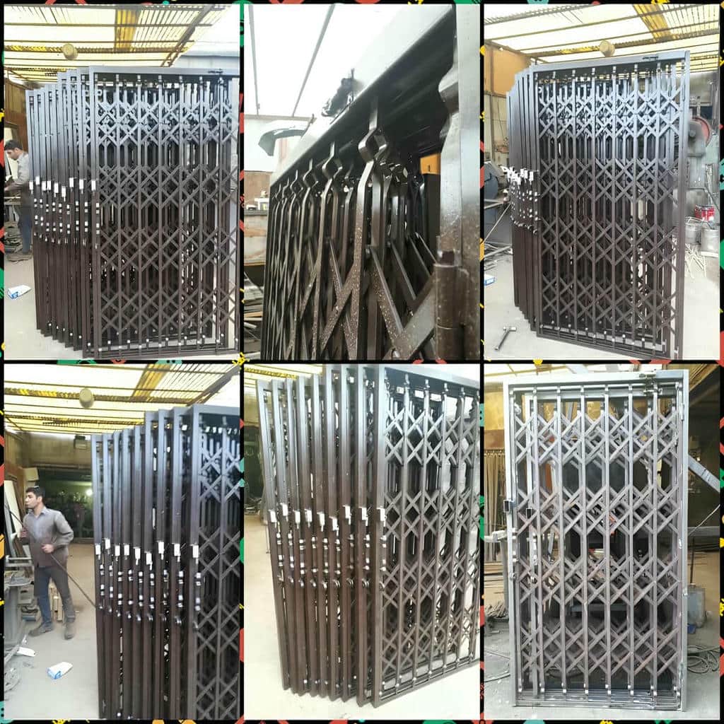فروش درب آکاردئونی ضدسرقت در خرم آباد