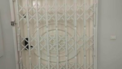 درب آکاردئونی در آبادان