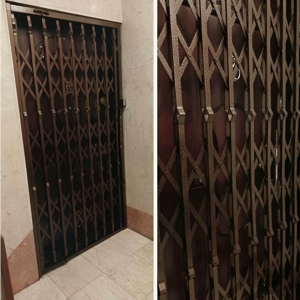 قیمت درب آکاردئونی با تسمه تقویتی در پرند