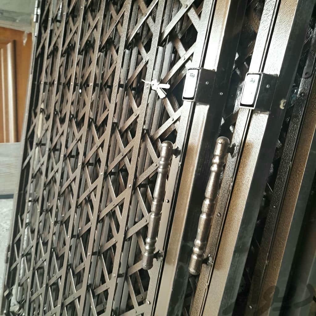 قیمت درب آکاردئونی با تسمه تقویتی در همدان