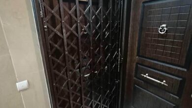 درب آکاردئونی در ملارد