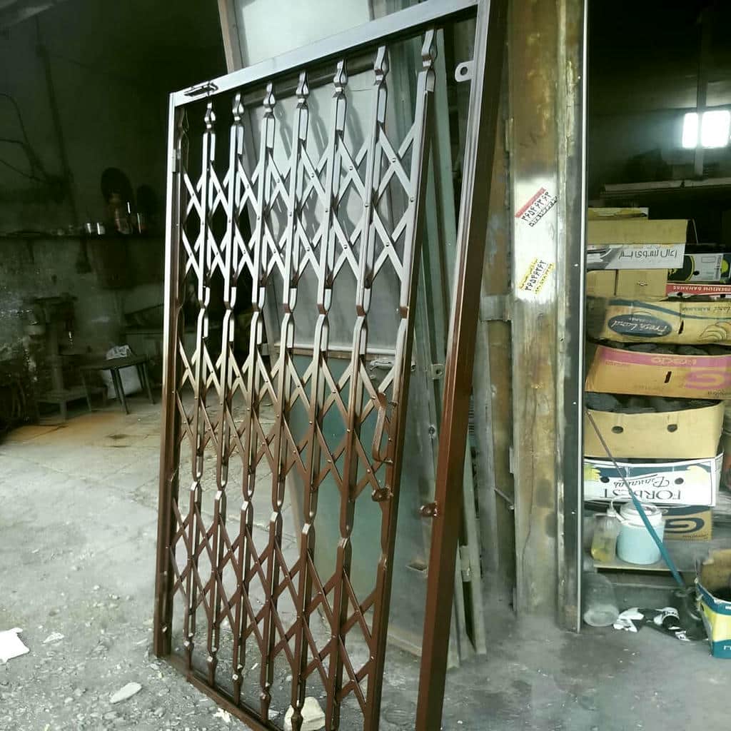 قیمت درب آکاردئونی با قفل ضدبرش در بندرعباس