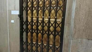 درب آکاردئونی در قشم