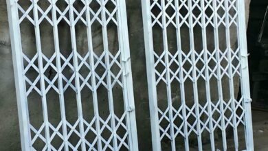 درب آکاردئونی در شهرکرد