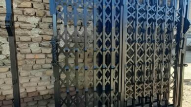 درب آکاردئونی در فشم