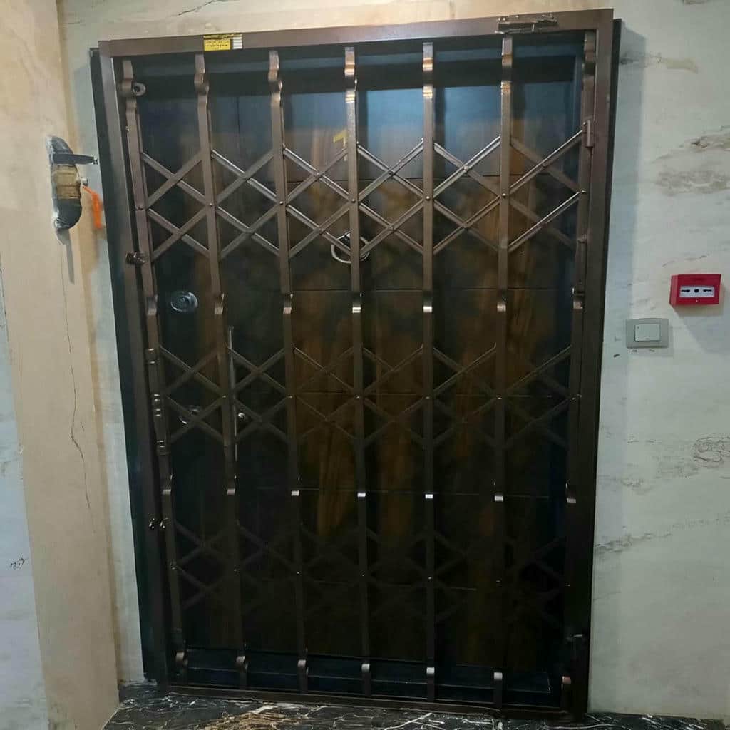 کارخانه درب آکاردئونی فلزی در بندر دیلم