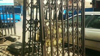 درب آکاردئونی در اشتهارد