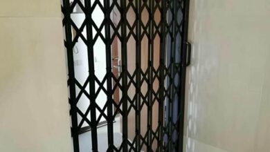 درب آکاردئونی در بندرعباس