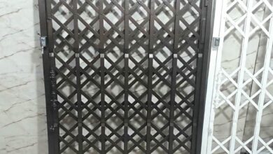 درب آکاردئونی در چالوس