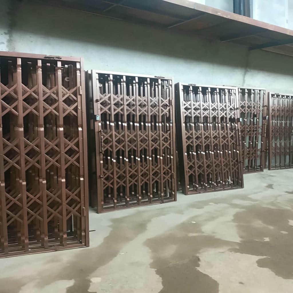 قیمت درب آکاردئونی پوشش ضدزنگ در گرگان