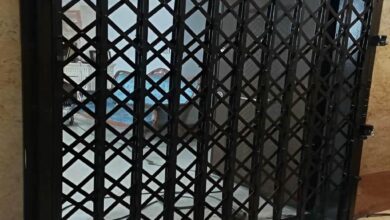 درب آکاردئونی در کمال شهر