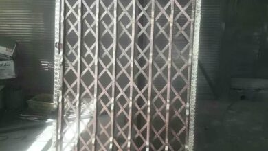 درب آکاردئونی در زاهدان