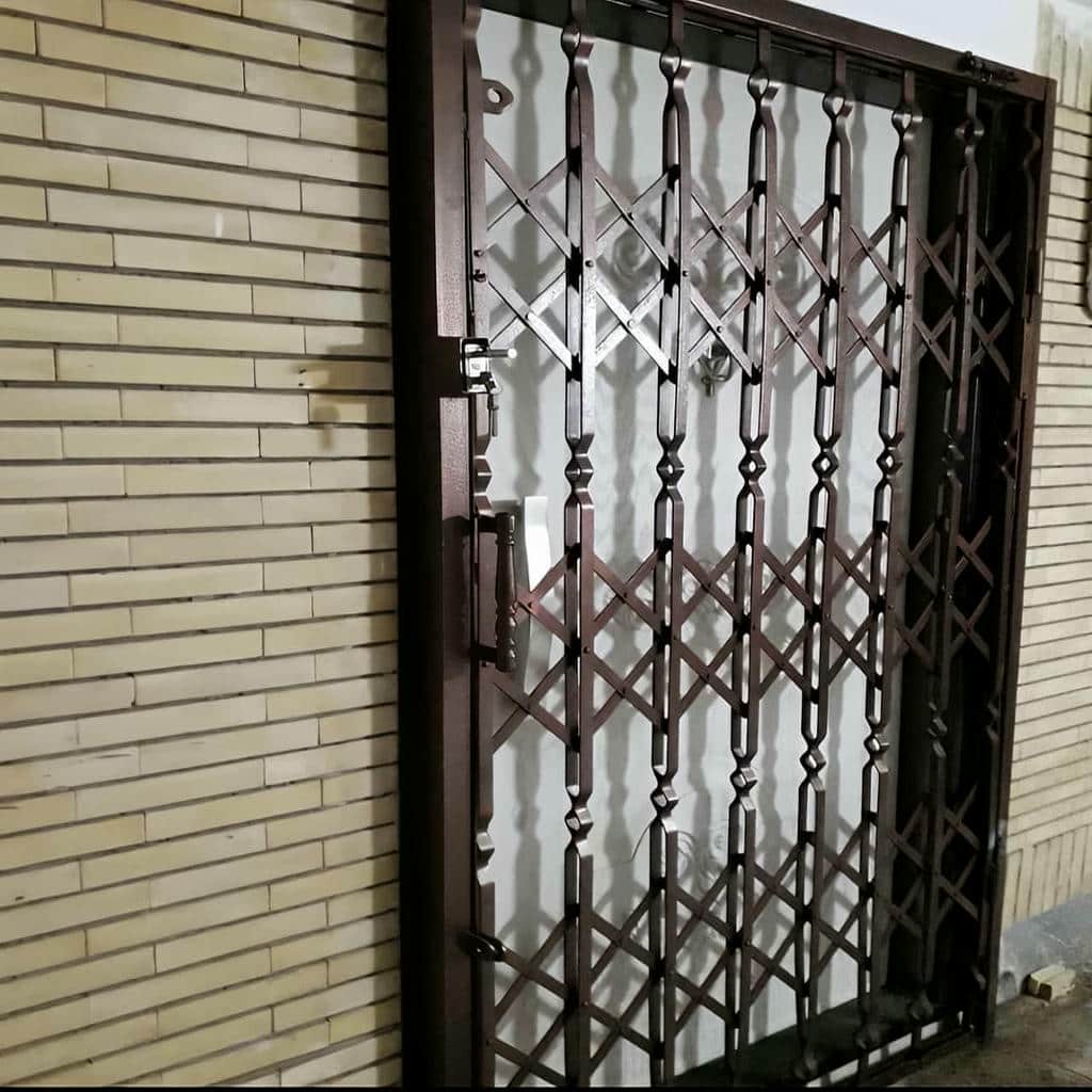 خرید درب آکاردئونی ساده در رفسنجان
